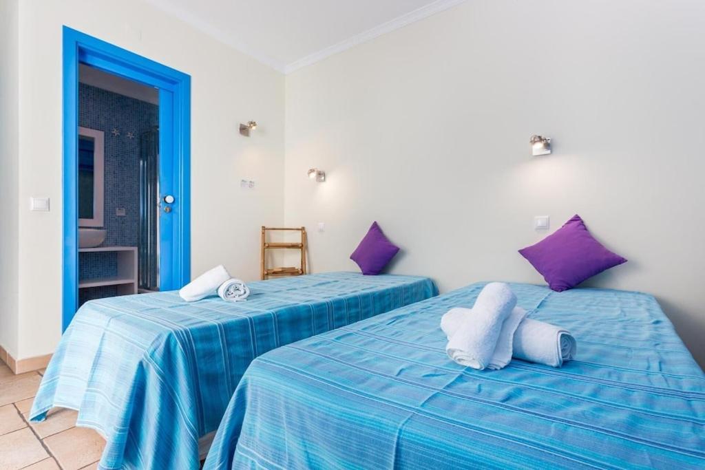 Refurbished Beachfront House, Pool, Ac, Wifi, Albufeira, Sea View Bagian luar foto